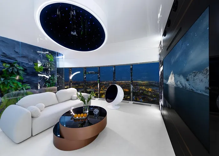 Apartamenty Sky Tower Z Jakuzzi Przy Oknie By Bqqk *