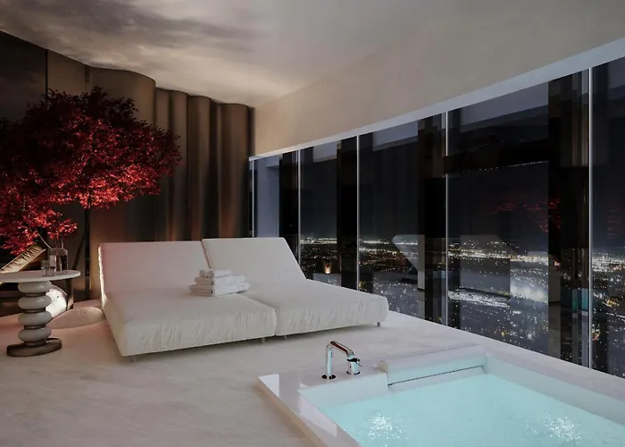 Apartamenty Sky Tower Z Jakuzzi Przy Oknie By Bqqk Apartment Breslau