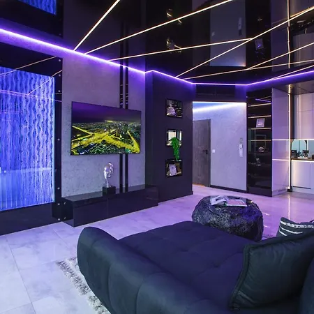 Sky Tower Z Wanna Przy Oknie Apartament Wrocław