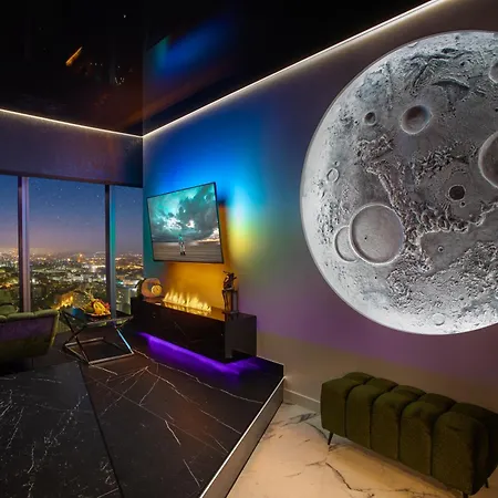 Apartamenty Sky Tower Z Jakuzzi Przy Oknie By Bqqk Apartment Wroclaw