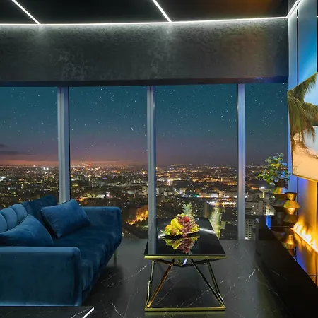 Sky Tower Z Jakuzzi Przy Oknie By Bqqk * Wrocław