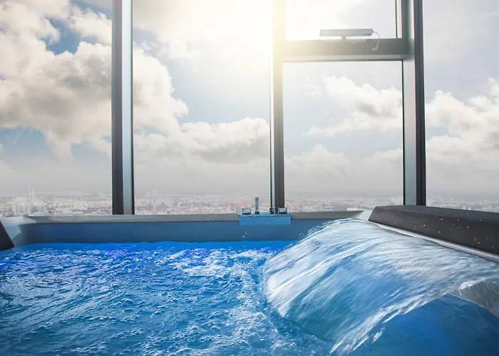 Appartamento Sky Tower Z Jakuzzi Przy Oknie By Bqqk *