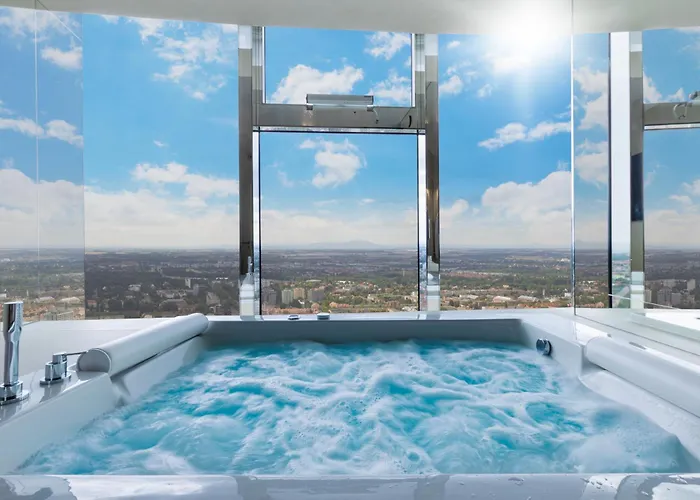 Апартаменты Sky Tower Z Jakuzzi Przy Oknie By Bqqk