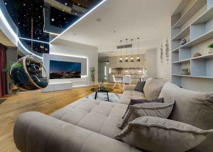 Апартаменты Sky Tower Z Jakuzzi Przy Oknie By Bqqk